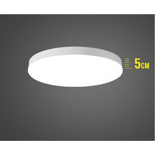 LED-taklampe, [menneskelig infrarød deteksjon] 22cm-15w hvit, vanntett, rund LED-taklampe