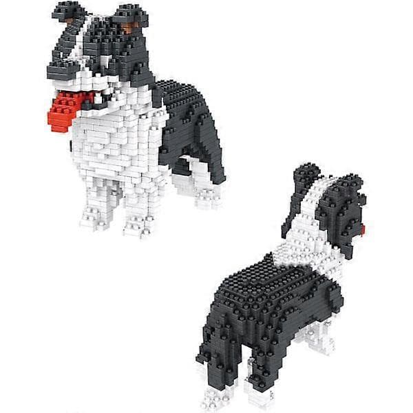 (Jul) Figur til samling med nanoblock (stil 8) sheepdog