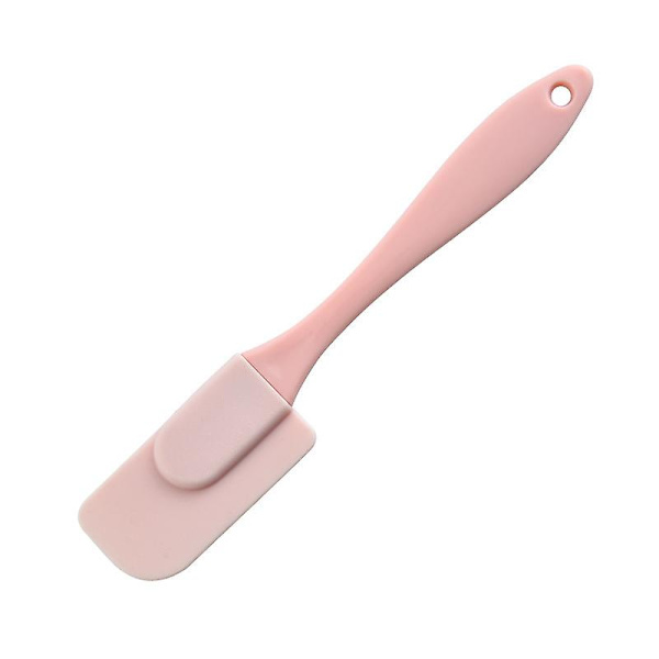 Silikonespatler Gummispatel Spatler zum Kochen 3er-Set Hitzebeständiges multifunktionales Backutensil Küchenwerkzeug（Pink）