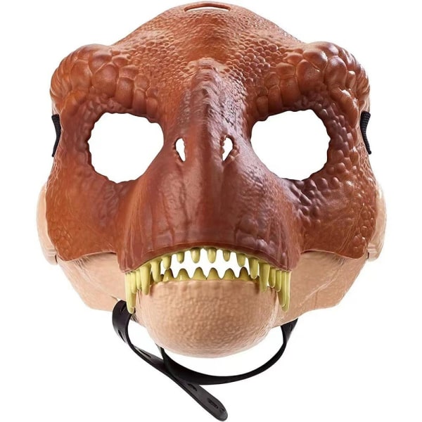 Halloween Party Cosplay Mask Simulering Jurassic Tyrannosaurus G