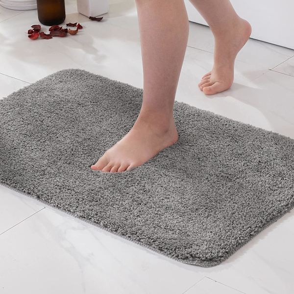 Kylpymatto Liukumaton Suihkumatto Imeytyvä Pieni Matto Ovimatto Keittiömatot Sisällä 40*120CM tummanharmaa