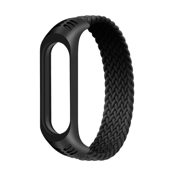 Armbånd for Mi Band 5 Rem Nylon Flettet Armbånd Rem for Xiaomi