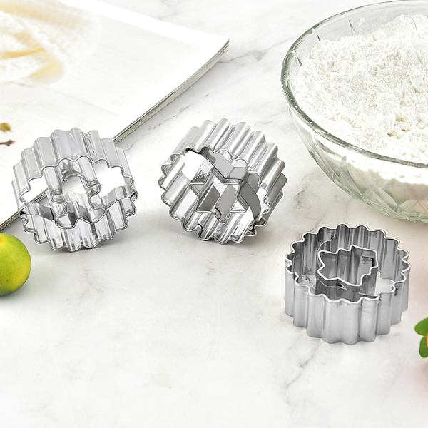 Jul Cookie Cutters 9 st, Mini Jul Cookie Cutters, S