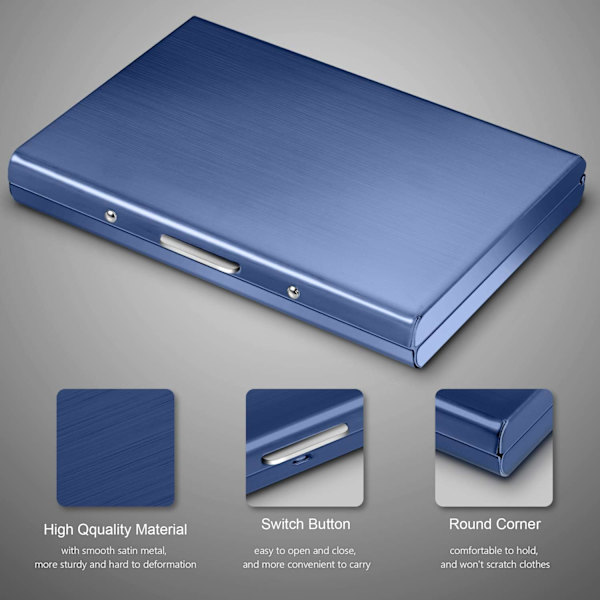 Aluminium Kreditkortshållare Slim Metall RFID Blocker Business Car