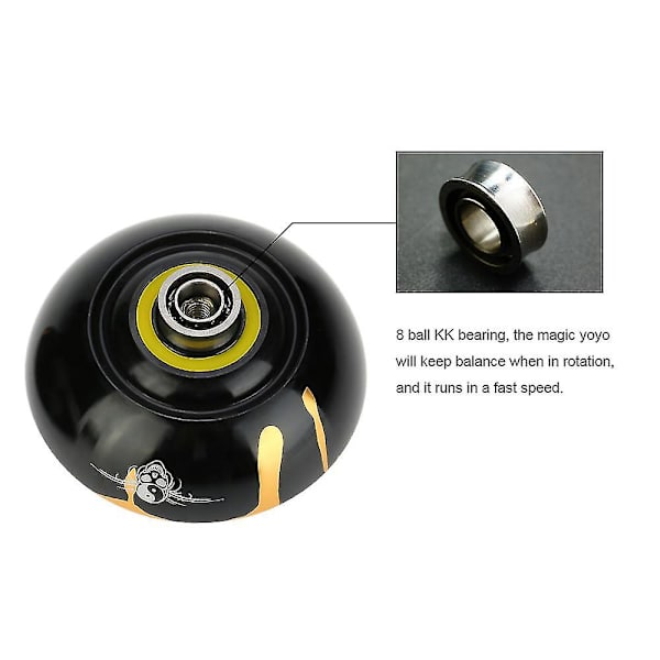 Ammattimainen Yoyo N11 Alumiiniseos Metalli Yoyo 8 Pallo