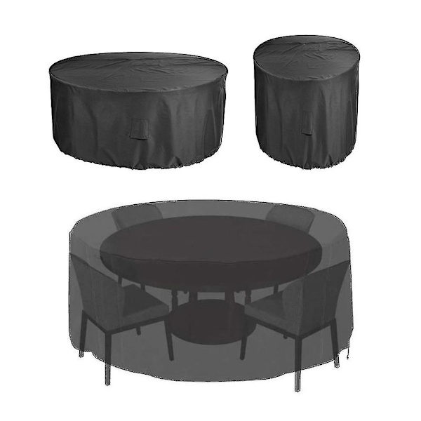 Havemøbelovertræk 210d Oxford stof Stor terrasse sæt cover Havebord cover (148*60cm)