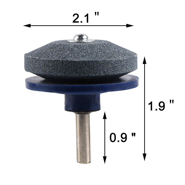 4-pakks gressklipperbladssliper for elektrisk drill