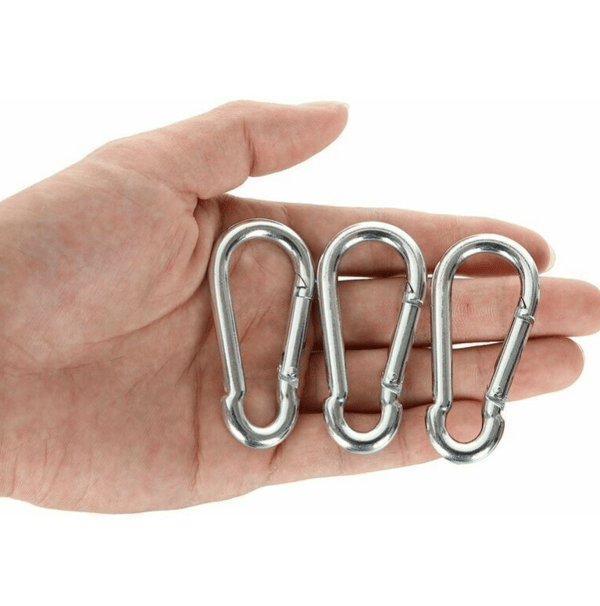 8*80mm rustfrit stål snap, 20 stk. kraftig tryklås - sta