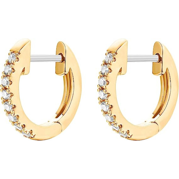 Cubic Zirconia Guldbelagte Manchetøreringe
