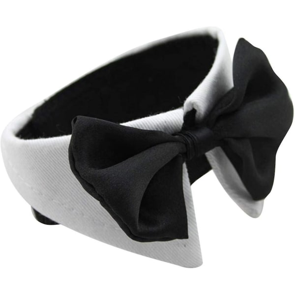 Dog Bow Tie Wedding Dog Collar Pet Collar Adjustable Bow Tie Bow Tie Suitable For Large Dogs 55.8-63.5 Cm