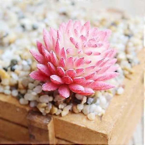 Grønne DIY Kunstige Sukkulenter til Kreativt Blomsterdesign og Boligindretning