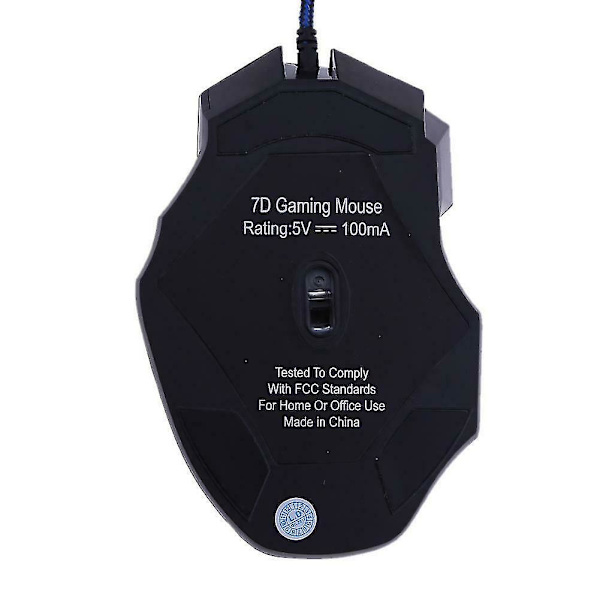 Led optisk USB-kablet gamingmus