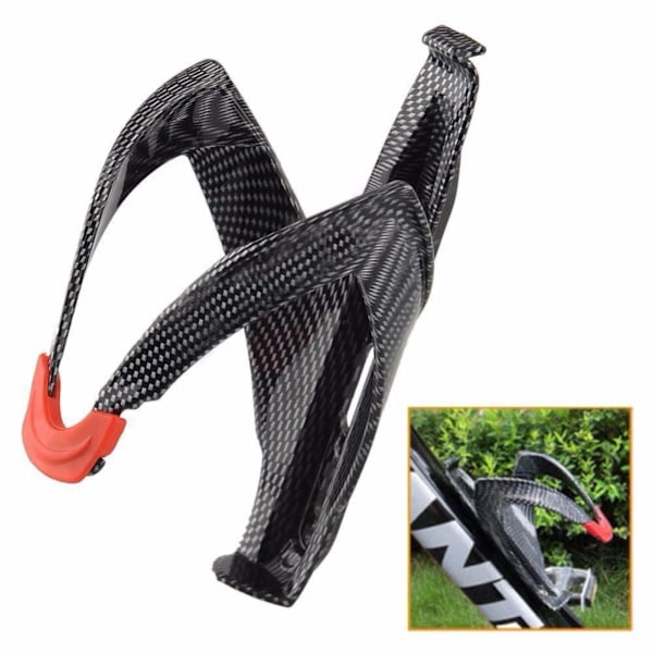 Cykel flaskeholder drikkeholder kulfiber mønster