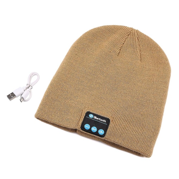 Trådløs Bluetooth Hat Music Head Cap Hodetelefonhøyttaler