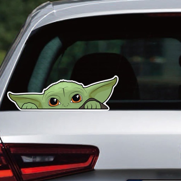 5 st 2*7" Baby Yoda Stickers Europa och Amerika Star Wars Cartoon