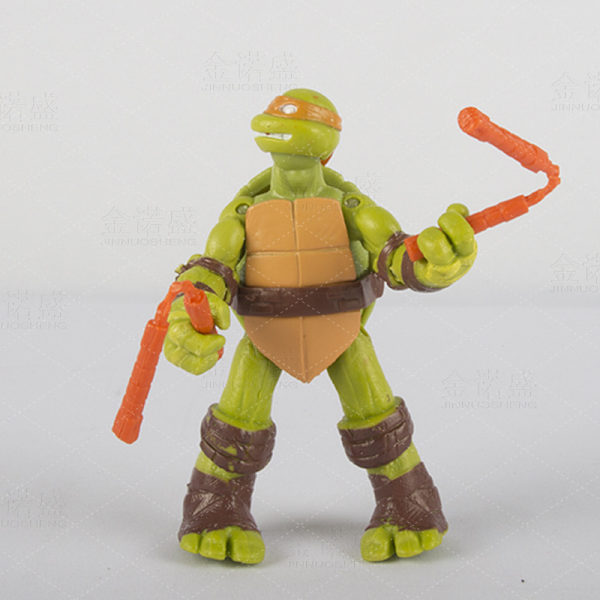 4 stk. Teenage Mutant Ninja Turtles: Mutant Mayhem 4.5” Leonardo Ba