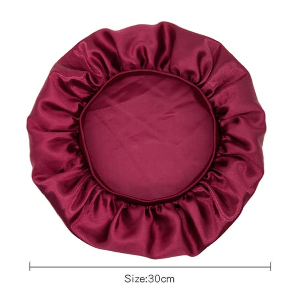 Sovehette satinhette (én størrelse) Beige