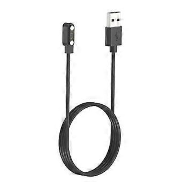 Pålideligt magnetisk kabel Praktisk opladerkabel Brugervenlig magnetisk opladerledning Stabil 60/100 cm til GTR 3 Pr0 Sort Black