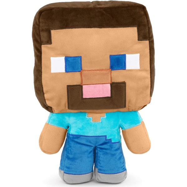 Minecraft Steve, Pude til at kaste - 39 cm bred - 100% super bløde polys