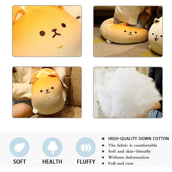 Shiba Inu Chubby Buddy Corgi Pehmolelu Koristetyyny Täytetty