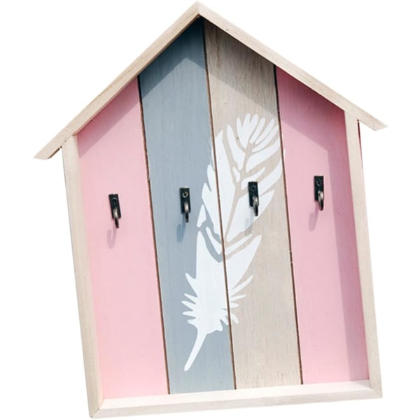 Rose Key Holder Key Box Seinäkiinnitys avainpidike Wall Home Woode