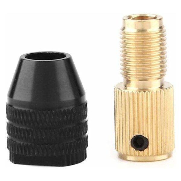 Mini nyckellös chuck, mini elektrisk borrchuck klämkapacitet 0