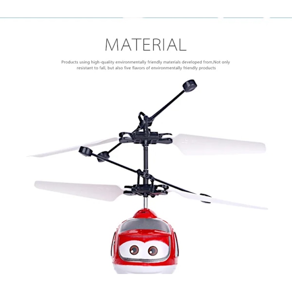 Mini RC Helikopter Drone Med Vattendroppe Kontroll Modell Cartoon Gest
