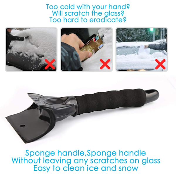 Isskrapa för bilar, isskrapa isskrapa bilskrapa snöskrapa