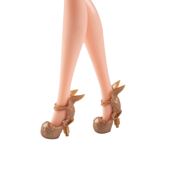 20 par olika Barbie-dockor lämpliga för 30 cm handgjorda bildockor, dekorationsmaterial, stativ och stående skor