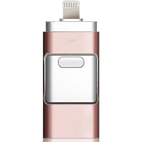 3 i 1 USB-flashdrev Udvidelseshukommelseskort OTG Pendrive til iPhone iPad Android Pc