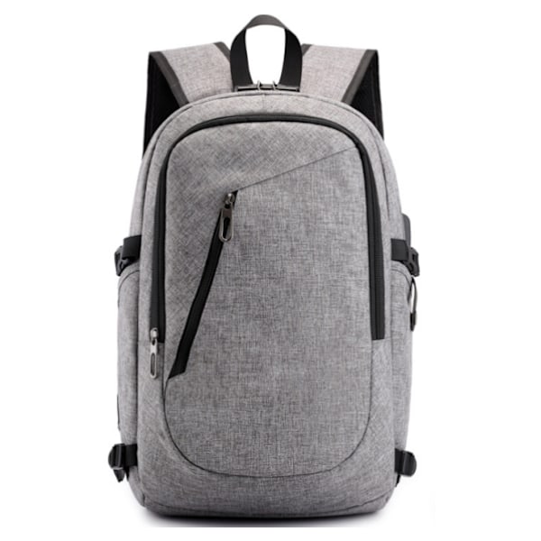 Varkaudenesto-reppu, kannettava tietokone, vedenkestävä miesten reppu USB-C:llä