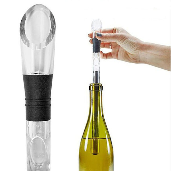 Ny multifunktionell bärbar rostfri glasspinne drycker vin glasspinne snabb is vin enhet rött vin öl glasspinne