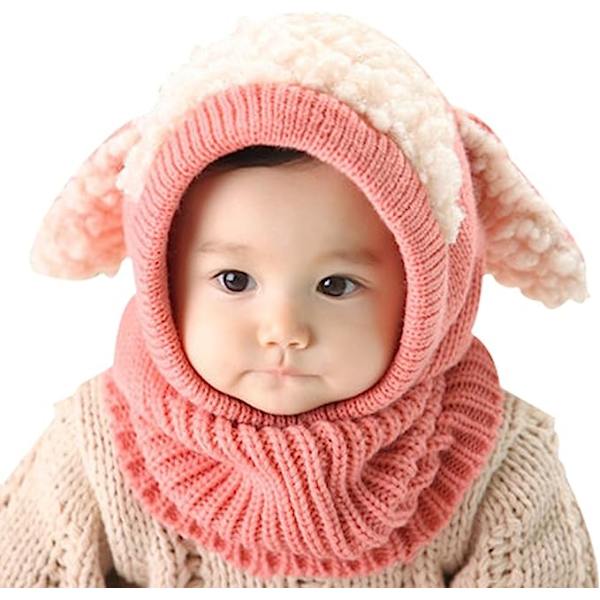 Korean Winter Puppy Shape One Piece Wool Baby Cape Warm Shawl Ba