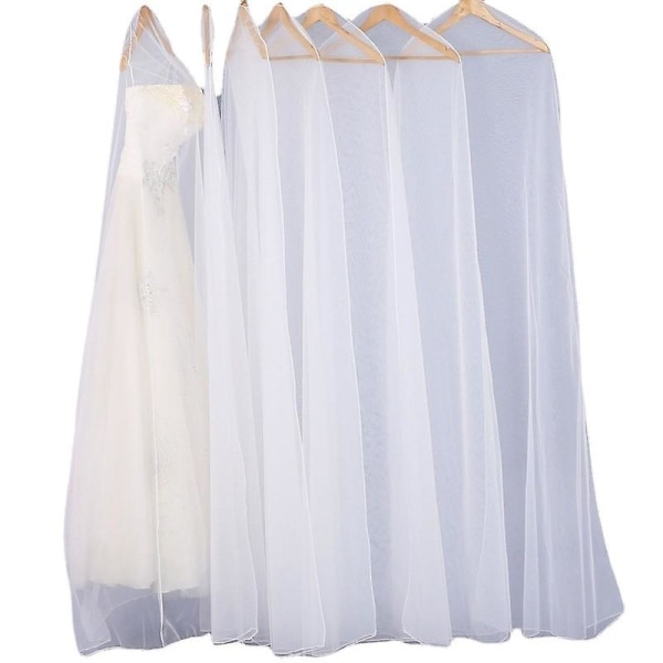 Genomskinlig mjuk tyll cover för hemkläder brudklänning plagg brudklänning skydd mesh (160x120 cm) (160*120 cm)