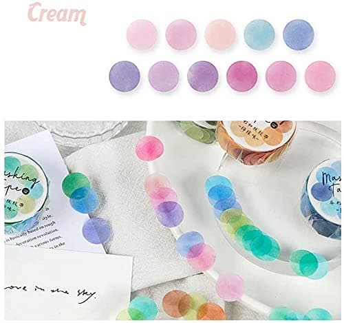 Tejp Dekorativ Pappersmaskeringstejp för Scrapbooking DIY