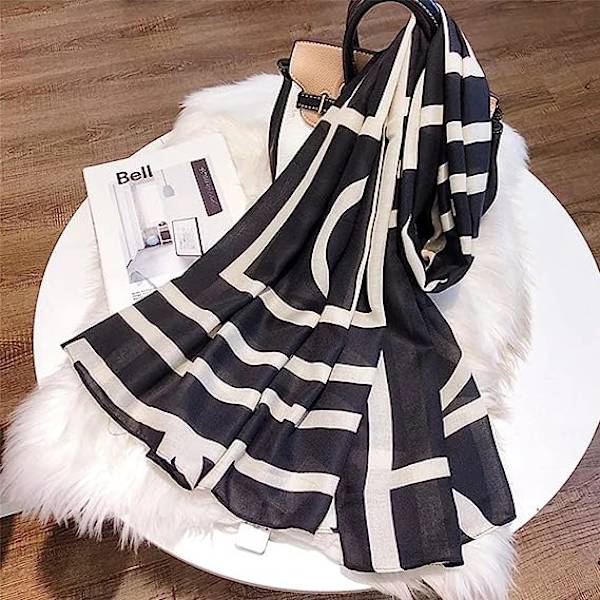 Dam Scarves Dam Lätt Mjuk Fashion Solid Färg Scarf