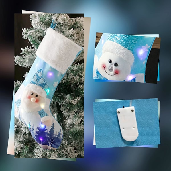 Julekuler med LED-lys, personlig julegave