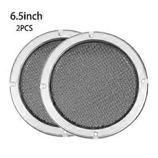 2 kpl Kaiuttimen Verkko Audio Kaiuttimen Suojaritilät Helppo Asentaa Audio-osat 6.5 inches