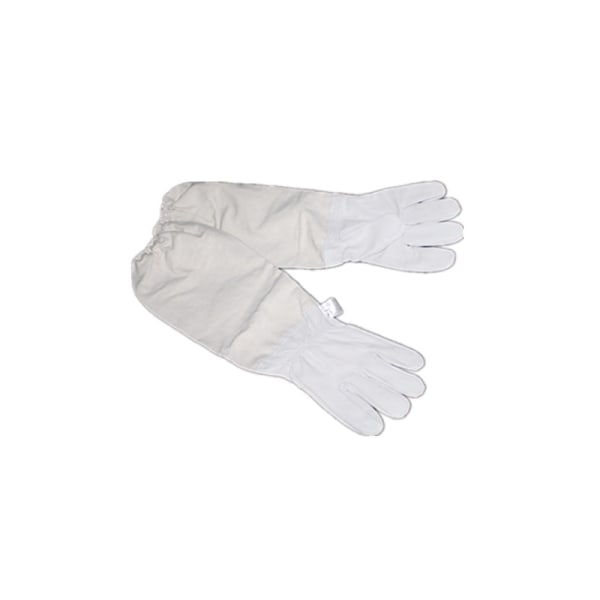 1 Pair Beekeeping Gloves with Sleeves, Professional Anti-Bee Shee