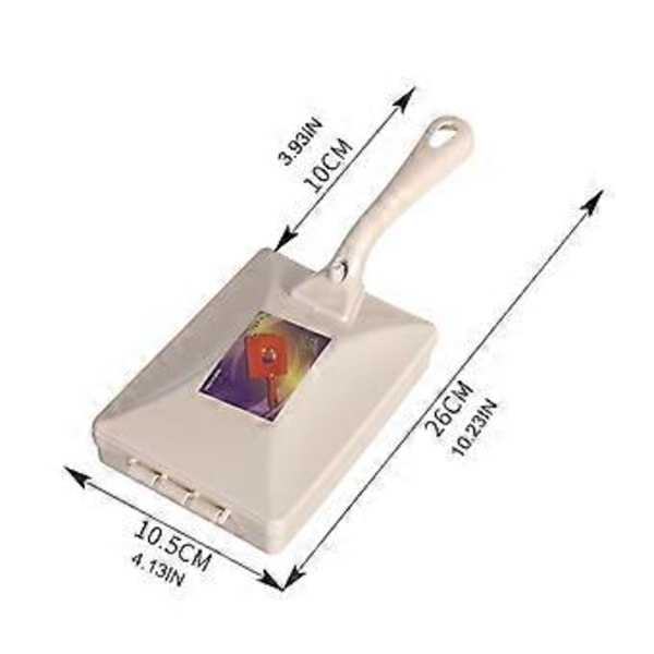 Tepperensesmuler Håndoperert Rullende Feiemaskin Rengjørings Gadget for Hjem Kjøkken Gulv Teppe Smuler Støvtørking Utstyr Lilla Purple