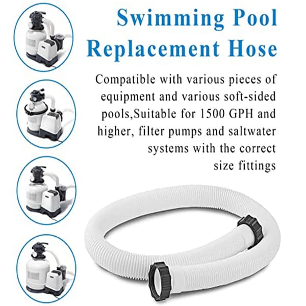 2-pack ersättningsrör för pool, spa-set, badkar