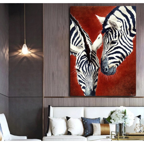 Canvas Zebra Back Street Art Graffiti Canvas Art Dekoration Canva