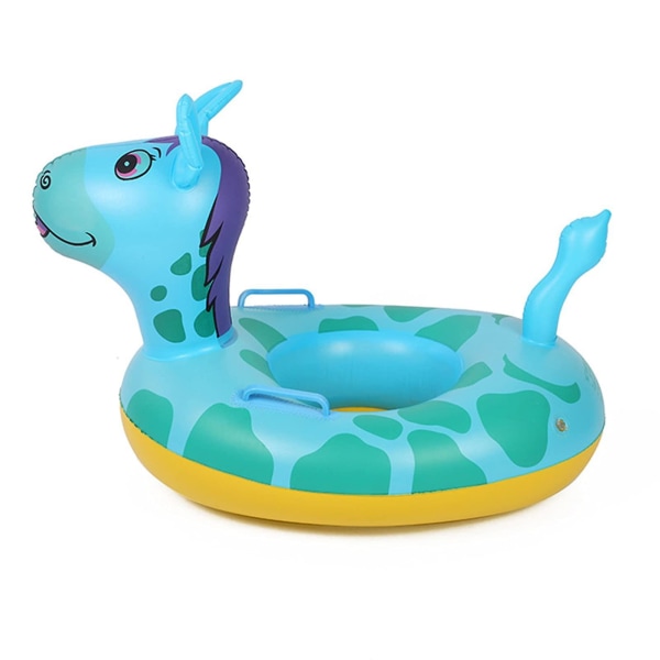 Baby Simring, Cartoon Donkey Baby Bärbar Pool Float Ring Säte Båt Pvc Material Uppblåsbar