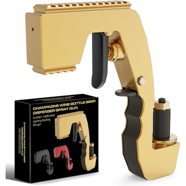 Vinflaska och Champagnedispenser - Champagnespruta Spraypistol Champagne