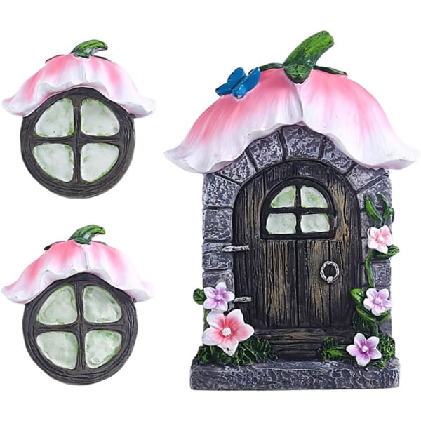 Fairy Garden Gate Miniature Gate for Trees GNOME Props House Tree