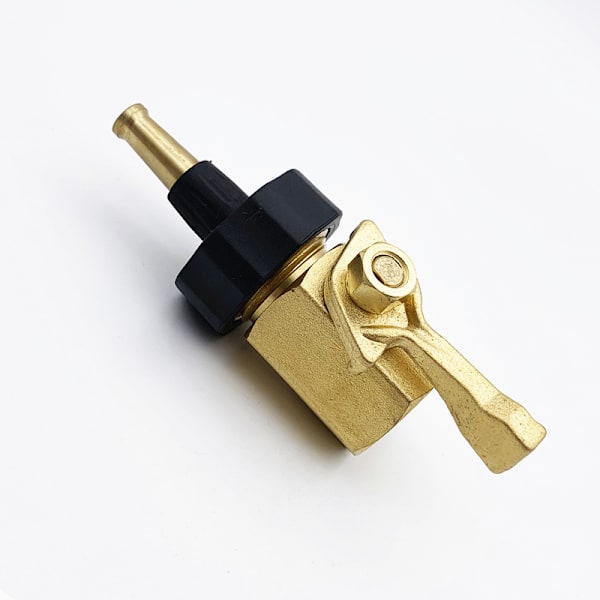 1 stk., 3/4\" kraftig messing lukkeventil, vandslangefitting
