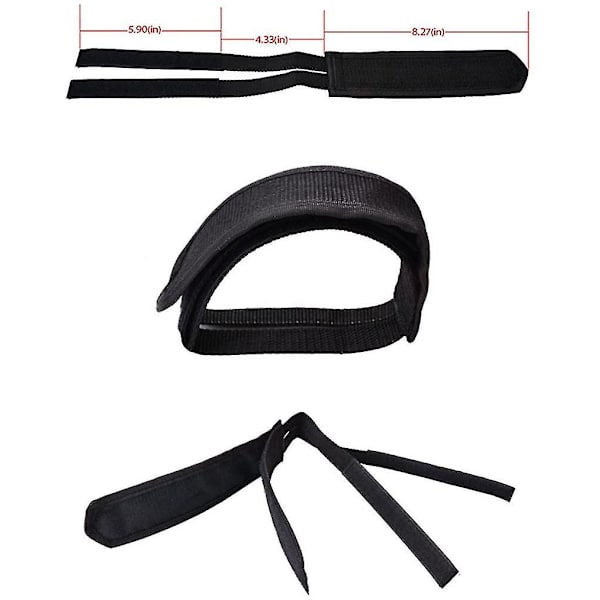 2 stk. Cykelpedalstropper Pedal Tåclips Stropper Tape Til Fast Gear Cykel (Blå)