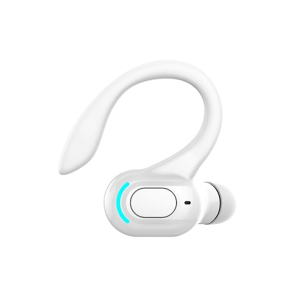 F-m8 Bluetooth Headset Single-ear Waterproof Sports Noise Reduction（White）