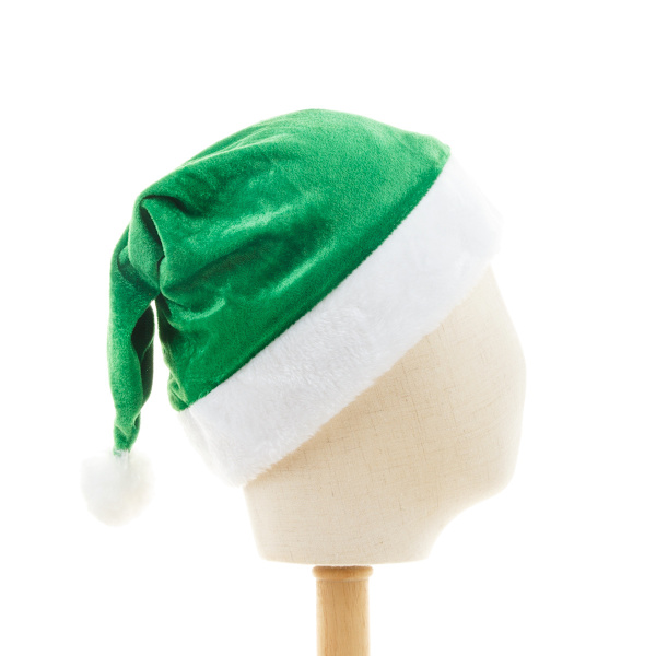 2 st Gröna Tomtehattar Jultomtehatt för Vuxna Deluxe Jultomte
