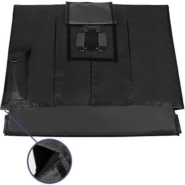 Pvc Oxford-stoff TV-deksel, fullstendig dekket TV-deksel, vanntett TV-fester